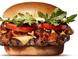 caja de comida burger king argentina abierta