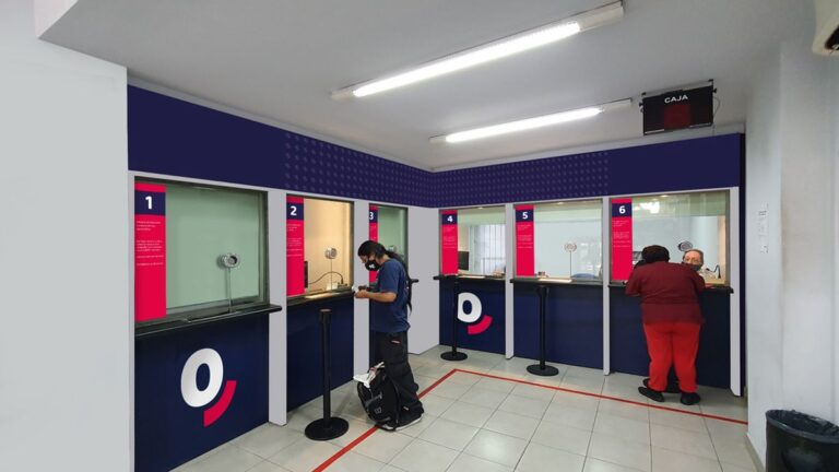 cajero automatico en sucursal bancaria pompeya