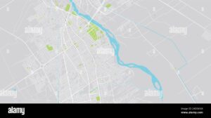 mapa detallado de santiago del estero urbano