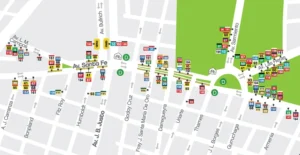 mapa ilustrativo de juan b justo buenos aires