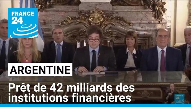 persona recibiendo prestamo con banco argentina