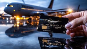 tarjeta de credito con fondo de viajes