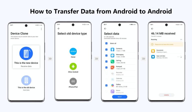 Cómo Pasar Datos de un Celular a Otro Android Fácilmente 7 transferencia de datos entre telefonos android